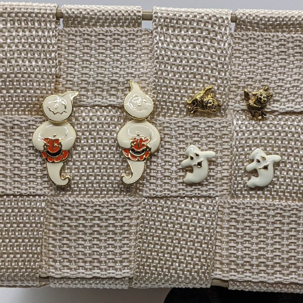 Lot Bundle of 5 Holiday Earrings! - Picture 3 of 3